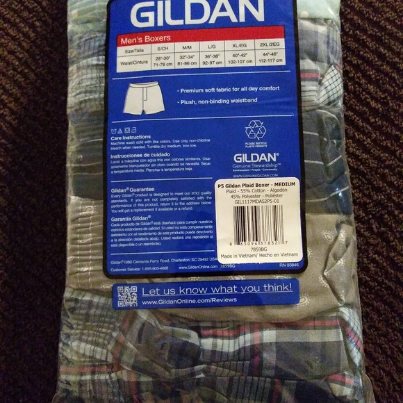 Gildan Men's Boxers - Medium - Picture 2 of 3